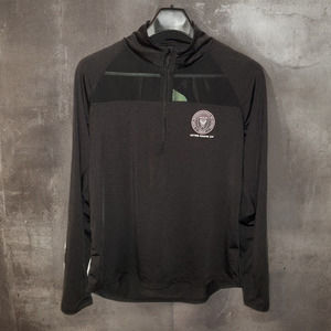 5TH & OCEAN BY NEW ERA - INTER MIAMI CF OPEN BACK QUARTER-ZIP PULLOVER